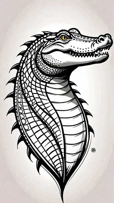 crocodile tattoo