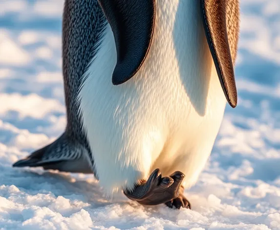 penguin foot