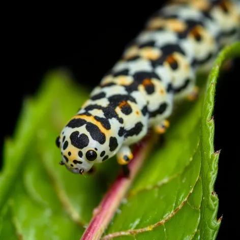 leopard moth caterpillar