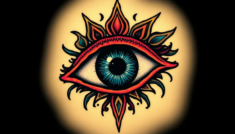 all seeing eye tattoo