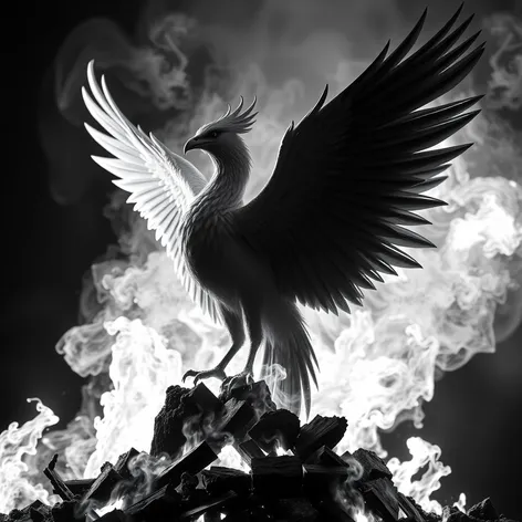 phoenix rising black and