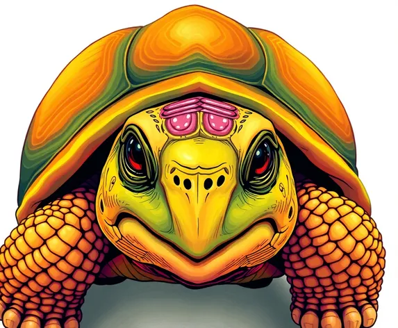 tortoise drawing