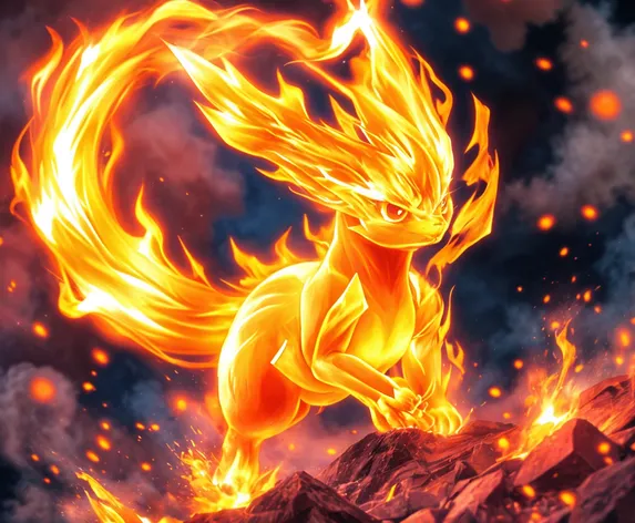 fire electric pokemon