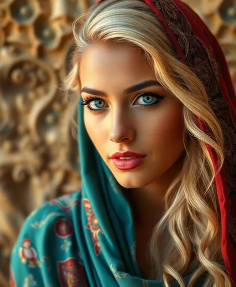 blonde arab