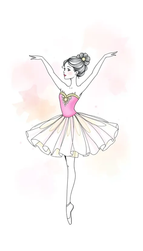 coloring pages ballerina