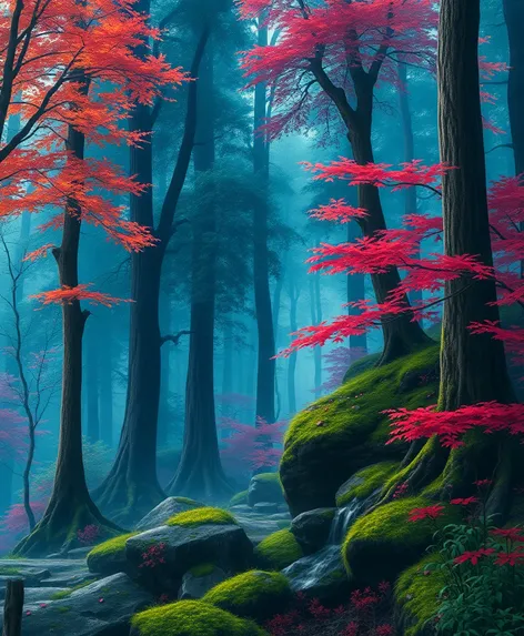 forest anime background