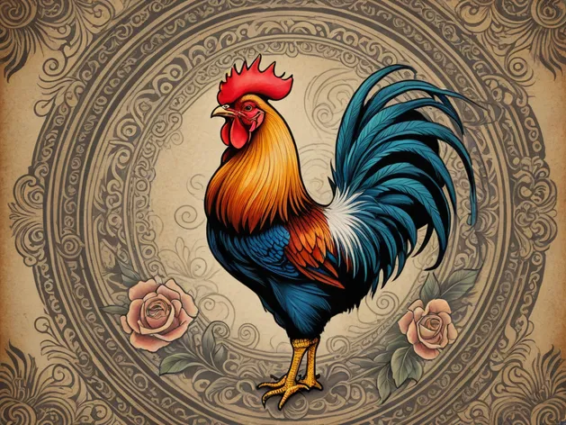 rooster tattoo