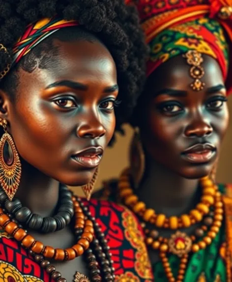 black african women