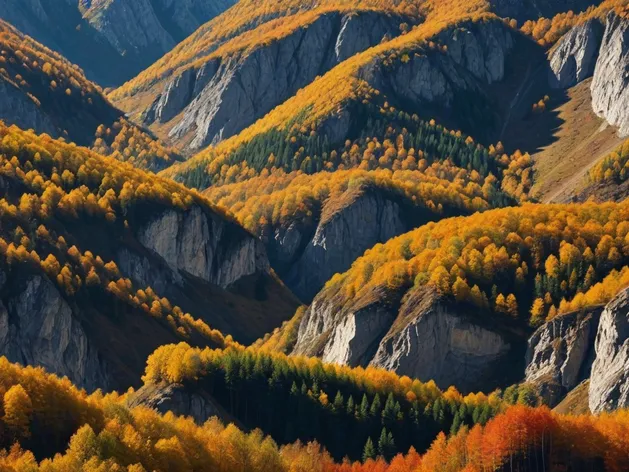 fall mountains