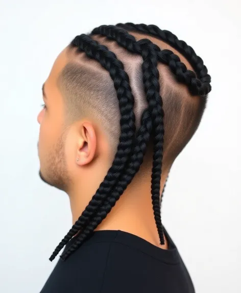 simple mens braid styles