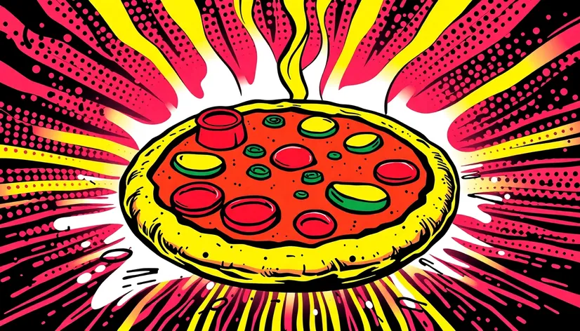 pop art pizza