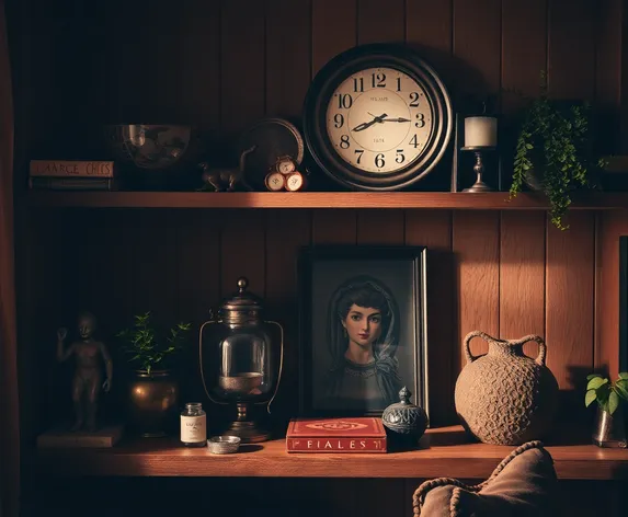 living room shelf