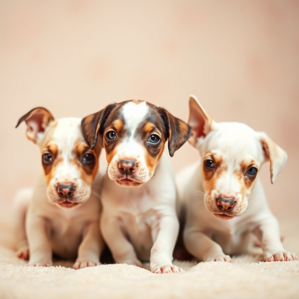 White doberman fashion puppies