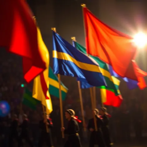 color guard flags