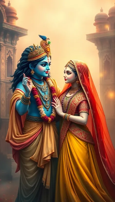 lord krishna & radha