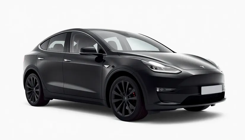 tesla model y black