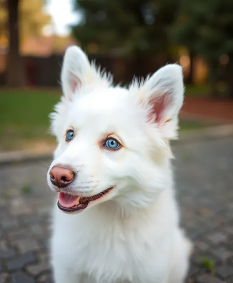 white german shepherd puppy