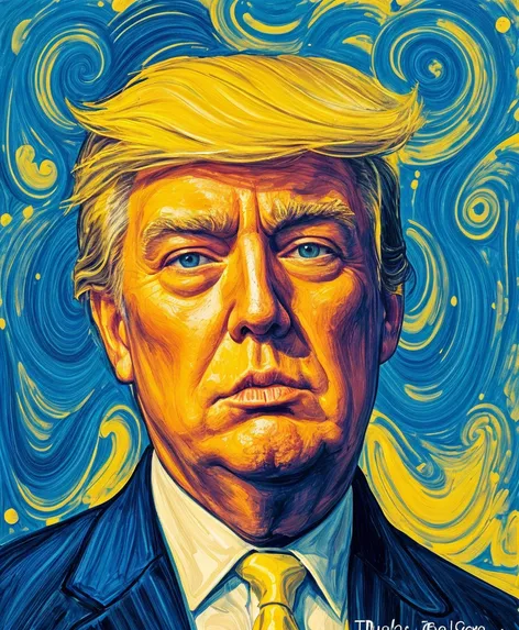 trump van gogh ear