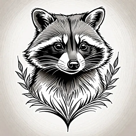 raccoon tattoo