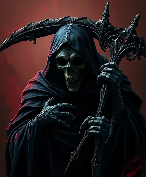 realistic grim reaper art