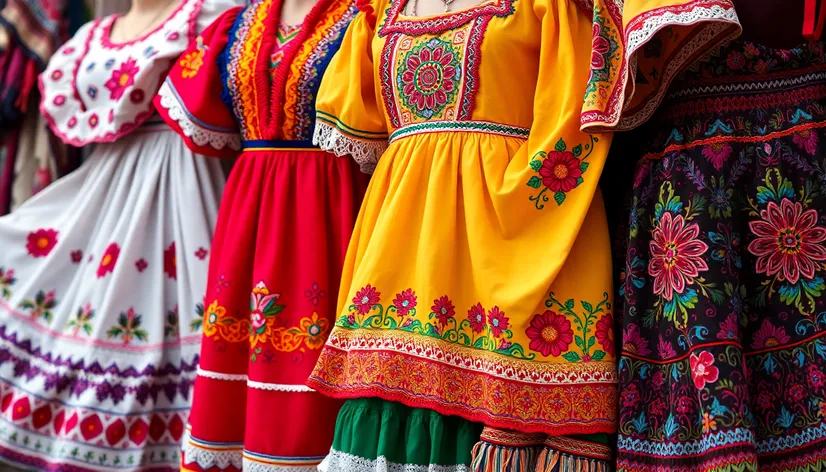 mexican style dresses