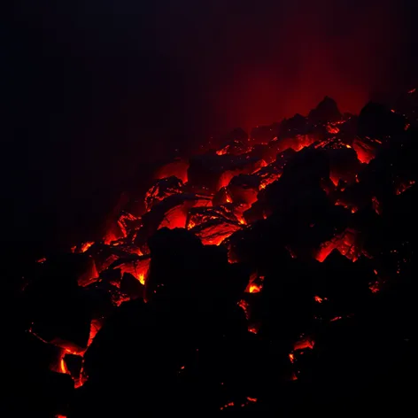 volcano lava rocks