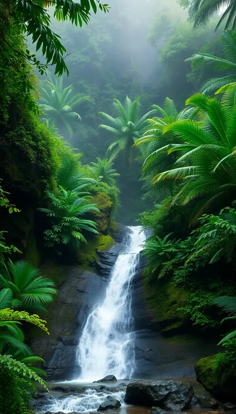 costa rica waterfalls