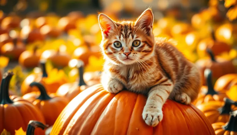 cat pumpkin