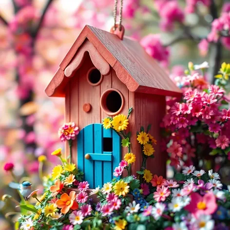 bird and house