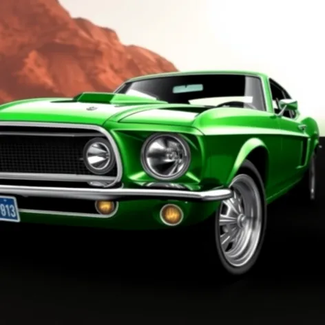 mustang emerald green 1969