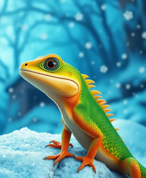 lizard from frozen 2