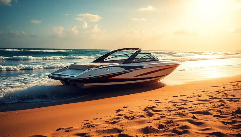 speedboat beach