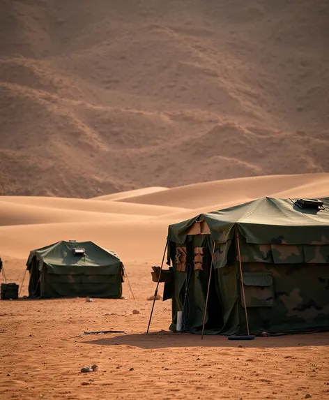 army tents