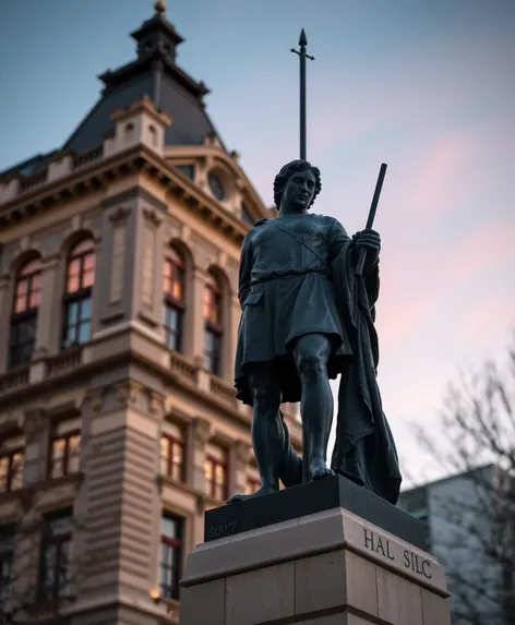 slc town hall statue