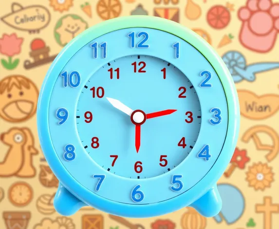 child's learning clock