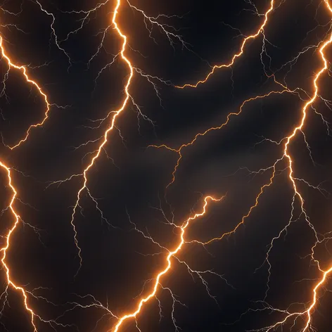 orange lightning