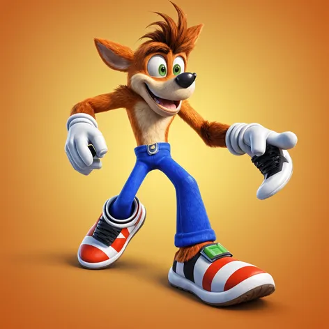 crash bandicot mix sonic