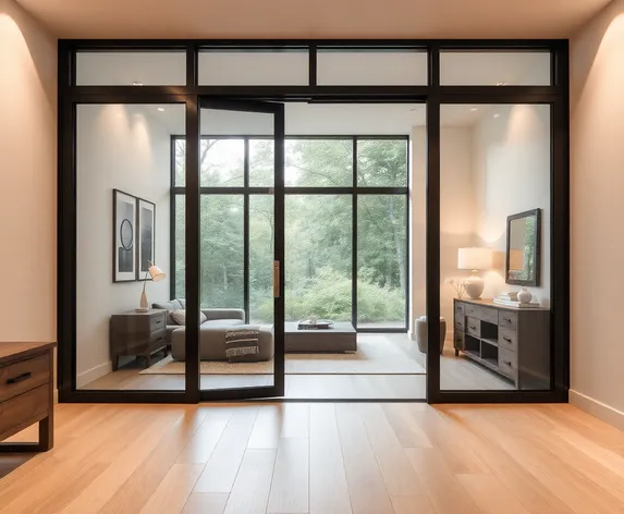 interior glass french doors