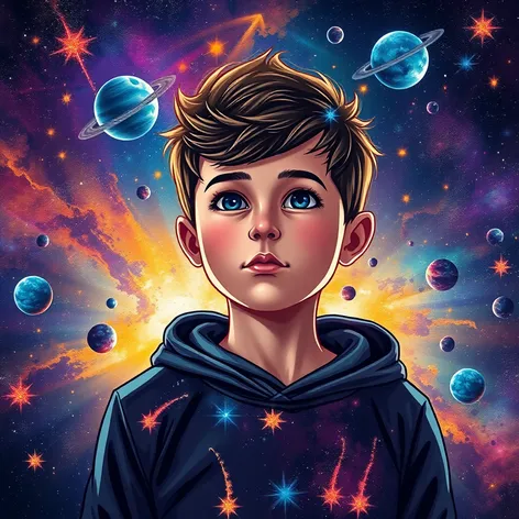 galaxy boy