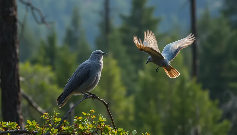 gray birds