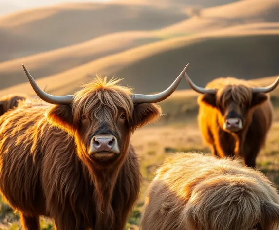 wallpaper highland cattle