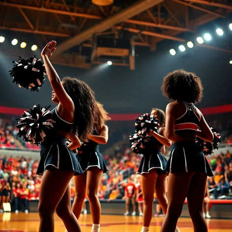 black cheerleaders