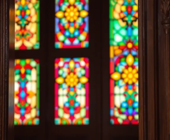 stained glass front door