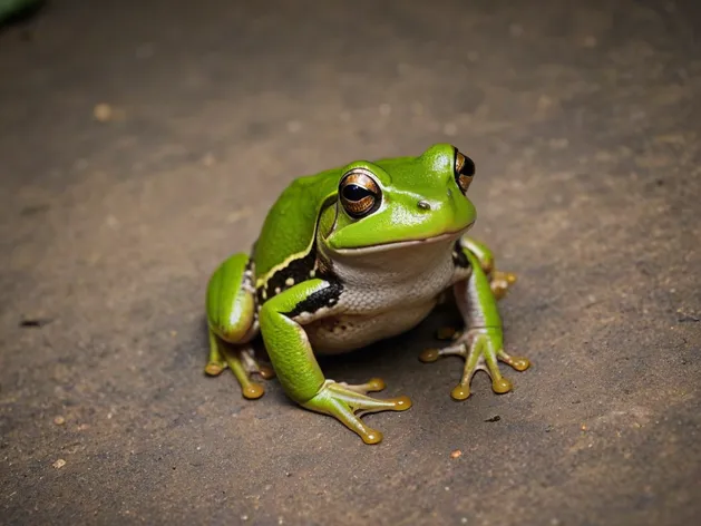 frog sitting