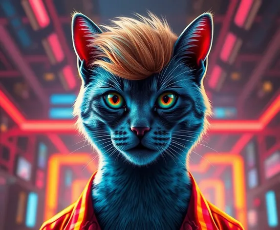 trump ai cats