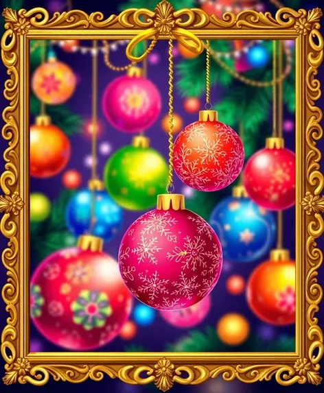 christmas balls clip art