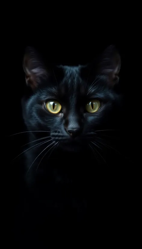 black smoke cat