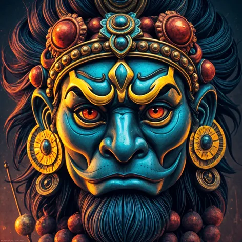 hanuman face