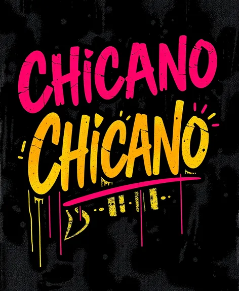 chicano font generator