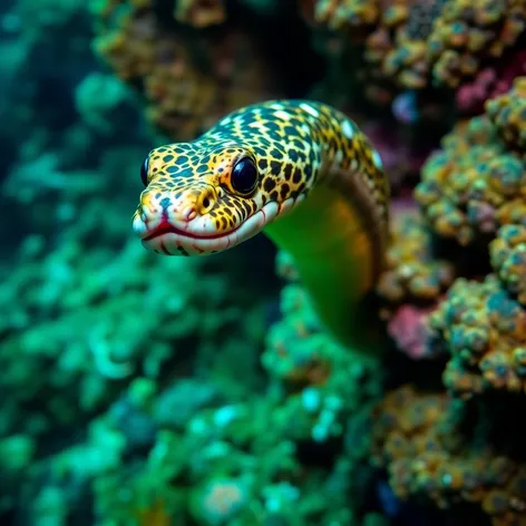 olive sea snake